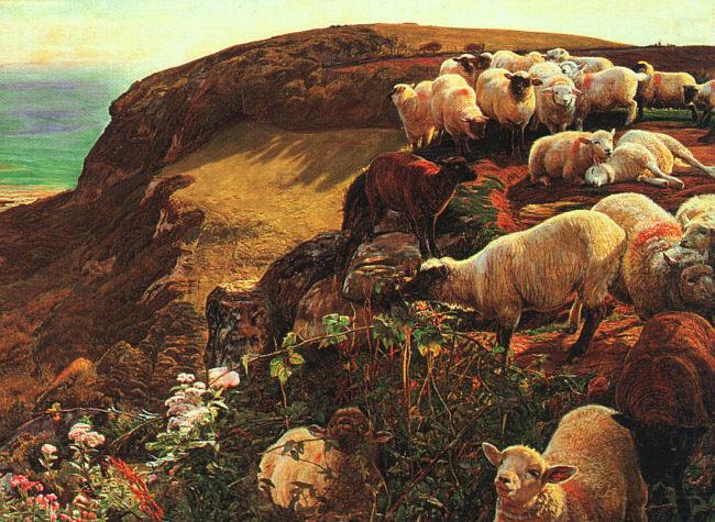 William Holman Hunt On English Coasts china oil painting image